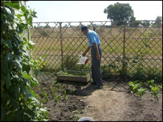Lochvaal residents also raise their own fresh food