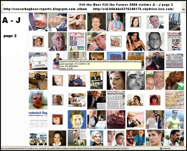 BoerGenocideVictims_B_J_SURVIVORS AND KILLED 2010 A_J p2