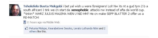 [Mokgobi Tsholofelo Busta, We start xenophobic attacks now instead of after WC2010June172010[5].jpg]