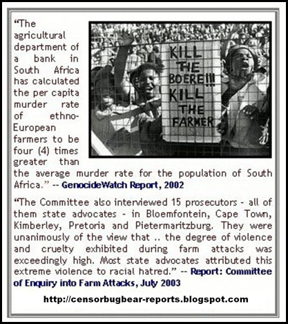 AFRIKANERS GENOCIDEWATCHREPORT 2002