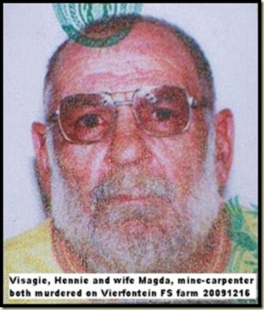 VisagieHennieandwifeMagdamurderedVierfonteinMineShaftCarpenter
