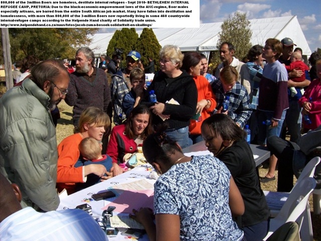 [Boer Internal Refugee Camps registration for social welfare application during Jacob Zuma to camp Bethlehem, Pretoria[6].jpg]
