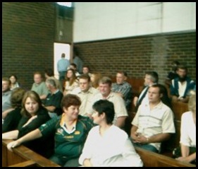 Ratte court appearance Witbank friends supporters Oct 11 2010 DAN ROODT PIC Ratte court appearance Witbank friends supporters Oct 11 2010 DAN ROODT PIC