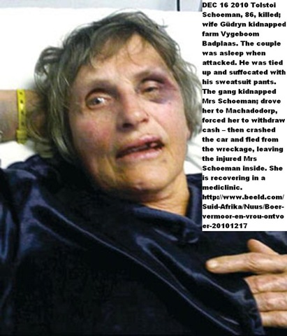 [Schoeman Güdryn survived farm attack husband Tolstoi killed Dec162010 Badplaas[9].jpg]