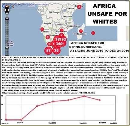 AFRICA NOT SAFE FOR ANY EUROPEANS FARMITRACKER DEC25 2010 RECORD