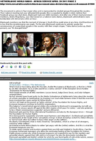 [Blackwash Andile Mngcitama Netherlands World Radio broadcast Apr202011 PAGE2[8].jpg]