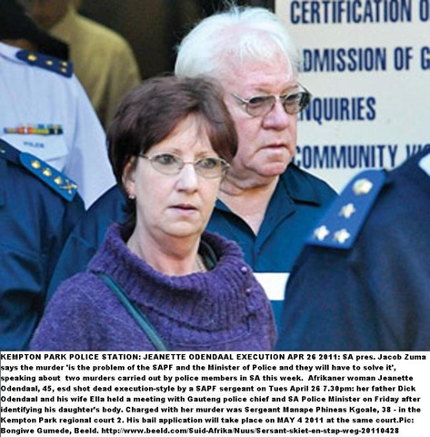[Odendaal Jeanette EXECUTED BY COP dad Dick Odendaal and his wife[11].jpg]