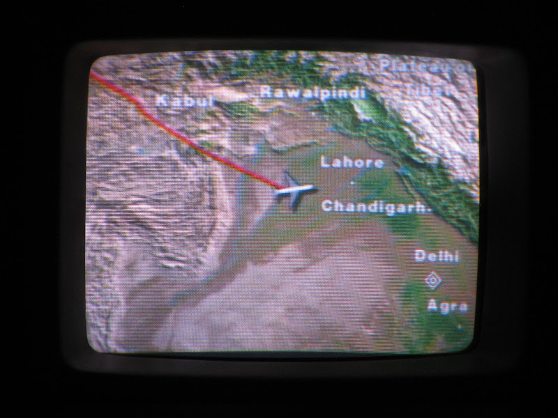 Lufthansa 760 Frankfurt Delhi, India