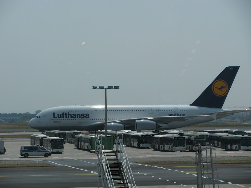 Lufthansa 760 Frankfurt Delhi, India