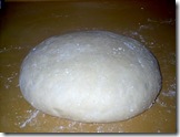 masa pan de jamon creciendo