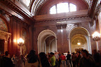 On voit mal sur photo, mais les boiseries étaient superbes... / This is a bad picture, but the woodwork was fabulous...