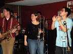 Photo: Alex puts some soul into the music.