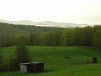 Springtime view from the top pasture.