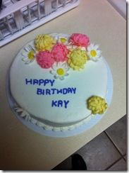 Kay's Birthday Cake 4-25-11