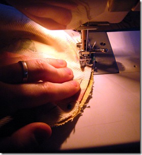 sew bottom of bag sew bottom of bag