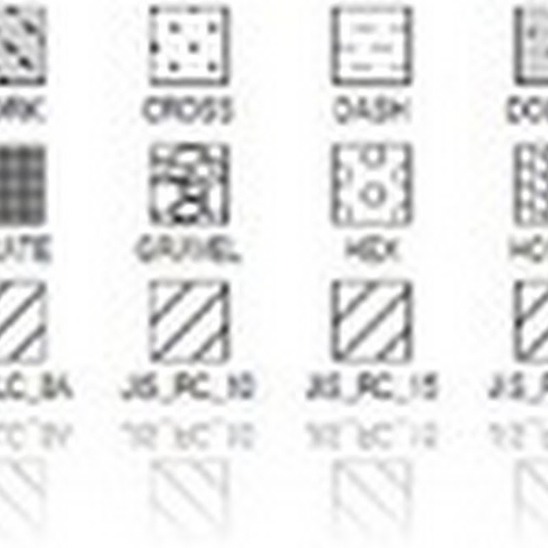 Sombreados (Hatchs) para AutoCAD - (Descarga)