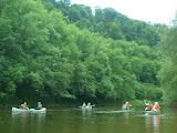 Messing about on the river at Symonds Yat