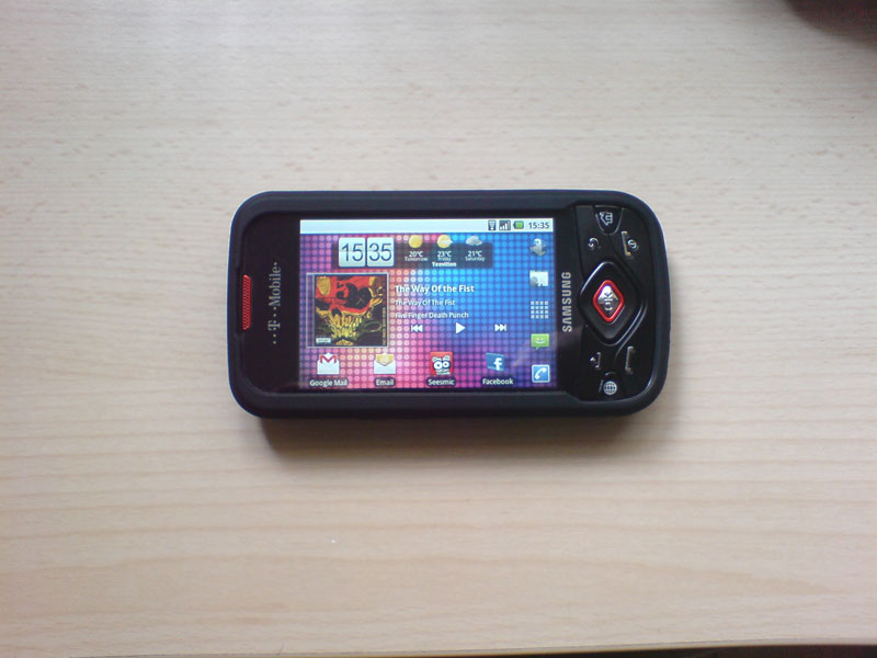 Samsung i5700 in case 2