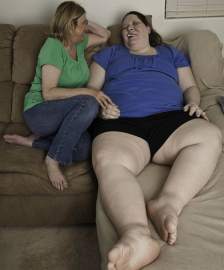 Tanya Angus heaviest woman