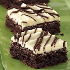 Brownies With Orange Icing (Frosting)