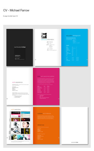 Examples of Super Creative Resume Design 