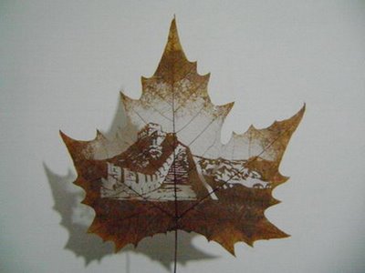 Amazing Examples of Leaf Carving Art