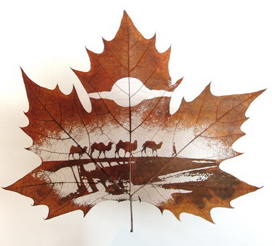 Amazing Examples of Leaf Carving Art