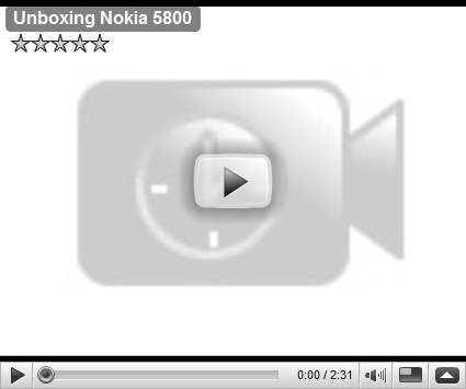 Unboxing Nokia 5800 – Come With Music 2