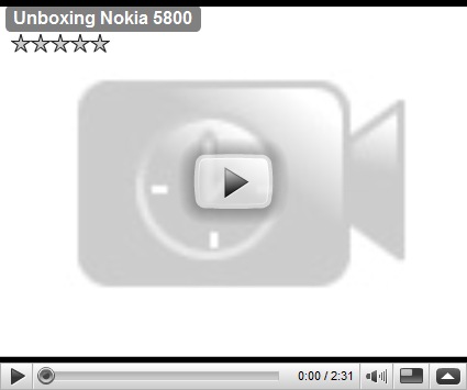 Unboxing Nokia 5800 – Come With Music 2 Unboxing Nokia 5800 – Come With Music 2