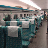 台湾新幹線車内
