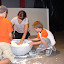 Creating the head of R2-D2 trash cans