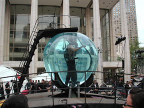 David Blaine at the Lincoln Center
