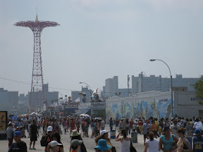 Parachute Jump from the Coney Island Boardwalk Parachute Jump from the Coney Island Boardwalk