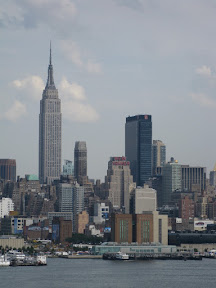 Empire State Building from Hamilton Park