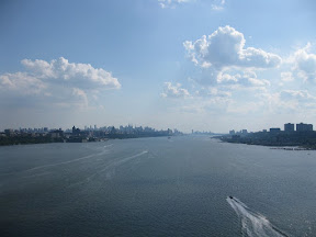 Hudson River View from George Washington Bridge