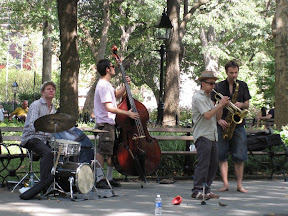 Music Band at Washington Square Music Band at Washington Square
