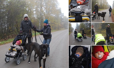 Visa promenad med tjejerna