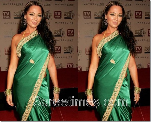 Tania_Zaetta_Green_Saree