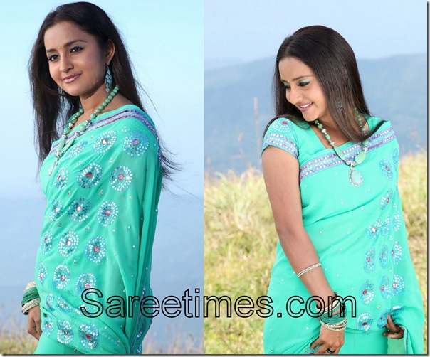 Bhama_Green_Saree