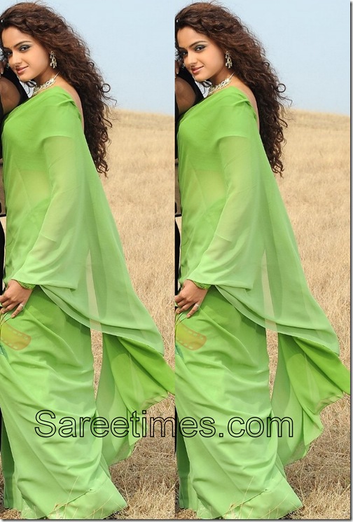 Asmita_Sood_Green_Saree