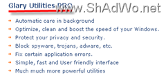 features