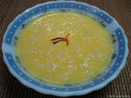 Red Pumpkin Payasam Red Pumpkin Payasam