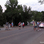 Everyone treking to the Fiy-In Theater