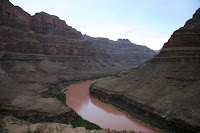 The view from our landing point