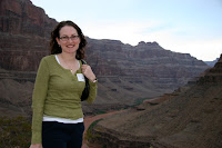 Kristy in the canyon
