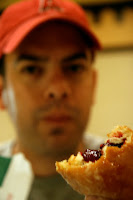 Raspberry glazed