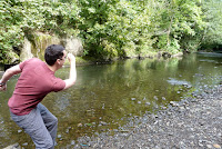 Skimming rocks