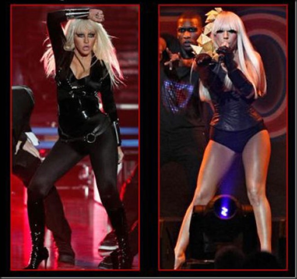 Encontre as diferenças entre Christina Aguilera e Lady Gaga (1)