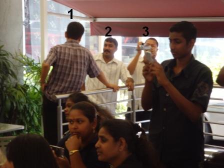 ... with a video camera. here they are, numbered accordingly: ... with a video camera. here they are, numbered accordingly: