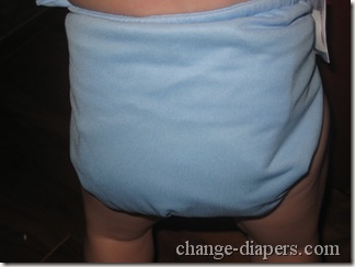 Bumgenius Diaper on 18.5 lb baby